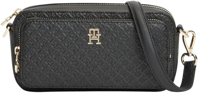 Tommy Hilfiger Daily Camera Bag tracolla donna nera mono