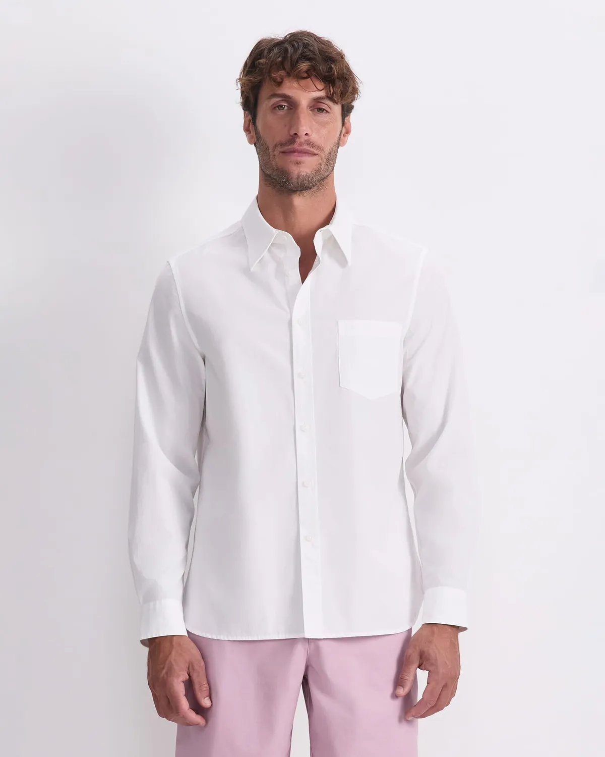 Sportscraft Poplin camicia cotone maniche lunghe