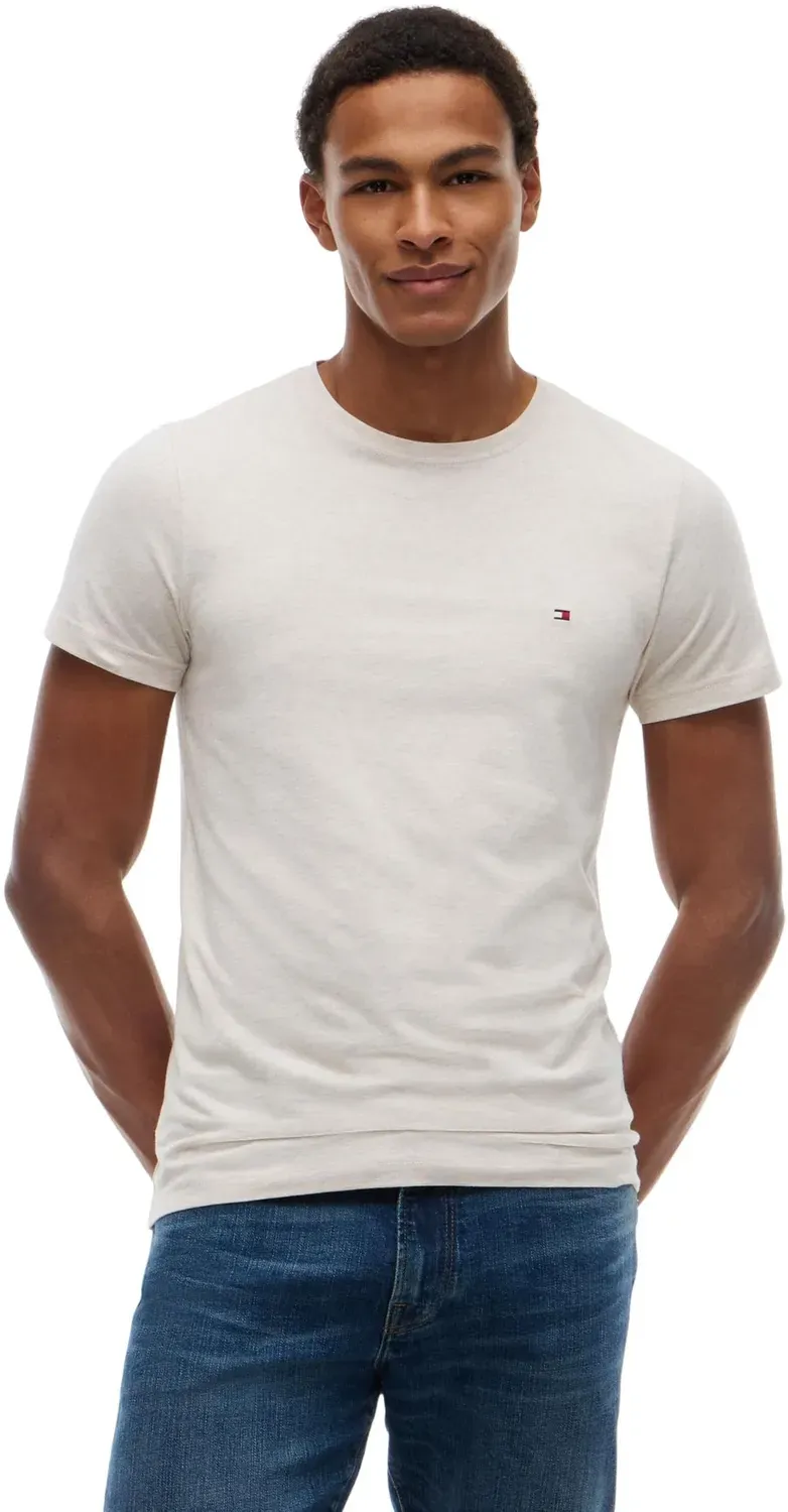 Tommy Hilfiger MW0MW10800 t-shirt slim L avena elasticizzata