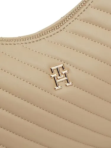 Tommy Hilfiger Poppy Reform borsa spalla donna beige tracolla