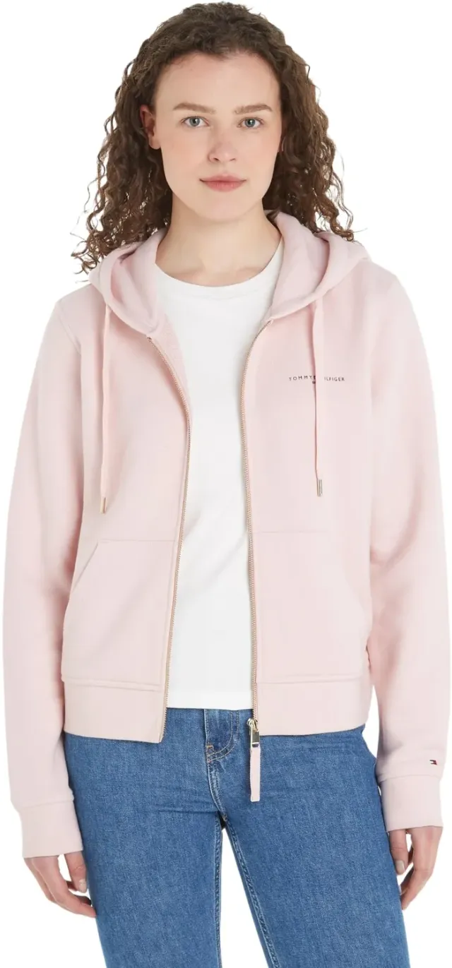 Tommy Hilfiger 1985 felpa zip donna cappuccio cotone