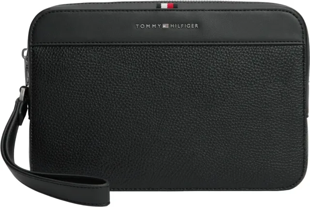 Tommy Hilfiger TH Central AM0AM14822 pouch nero uomo
