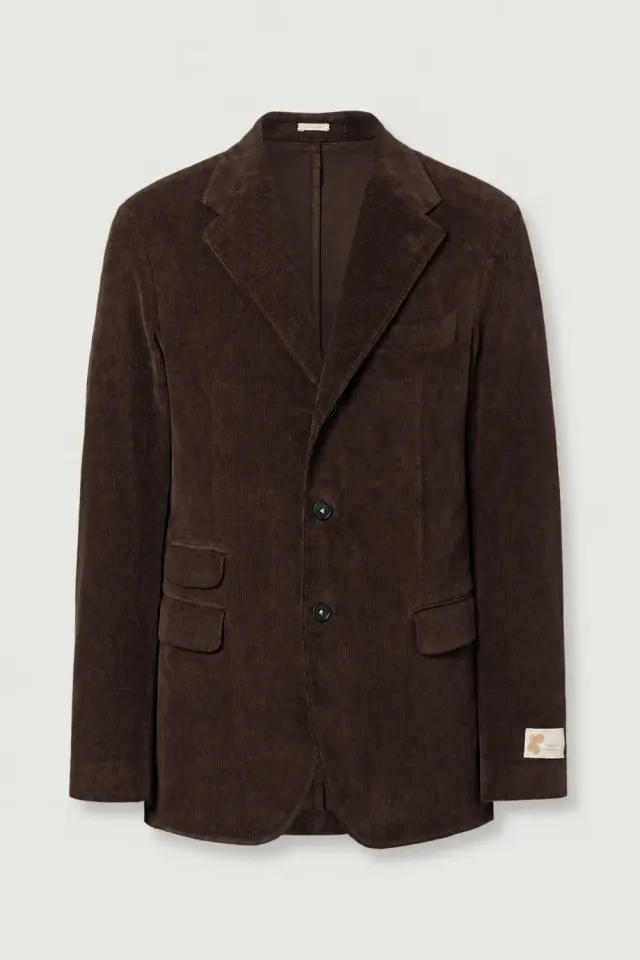 Massimo Alba Catch2 giacca uomo mahogany velluto coste