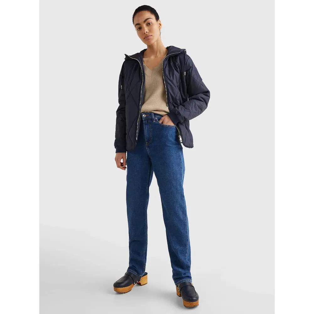 Tommy Hilfiger New Classic Mady jeans donna dritti vita alta