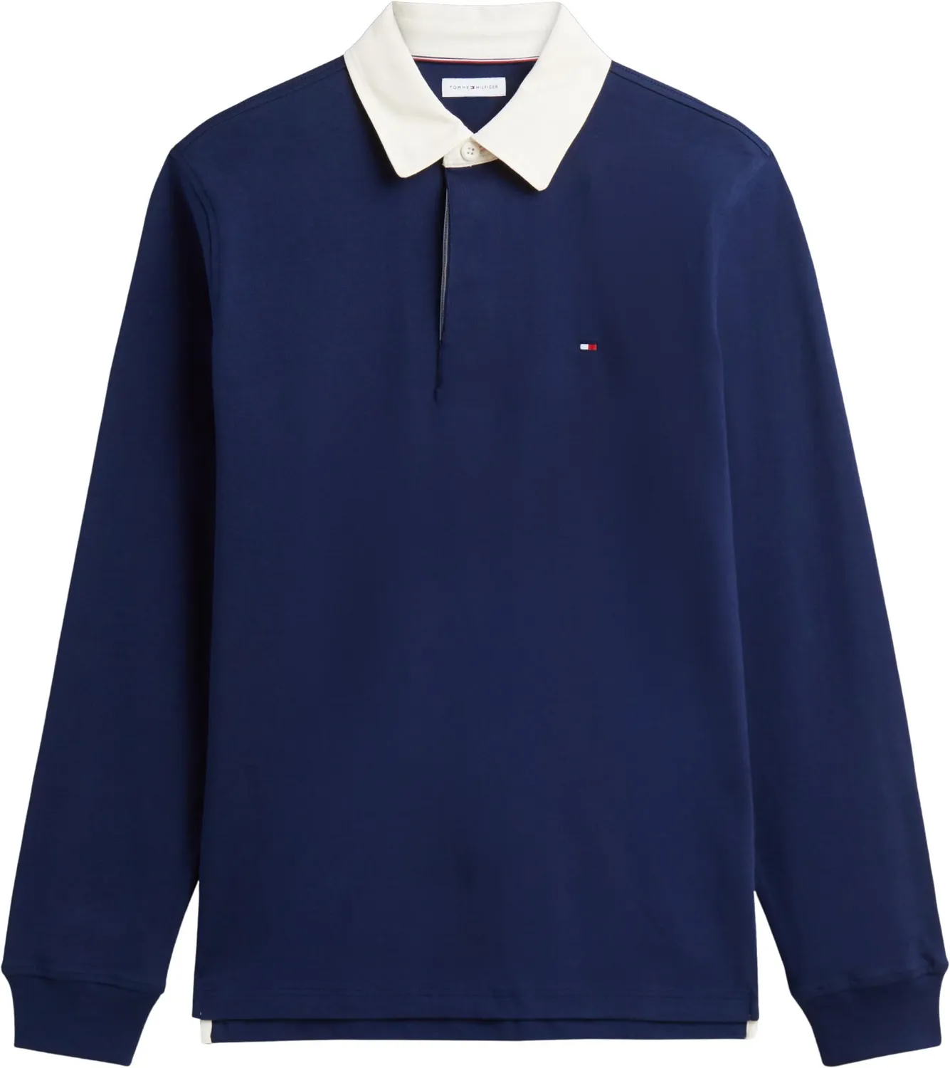 Tommy Hilfiger Essential Solid Rugby MW0MW44969 felpa uomo M