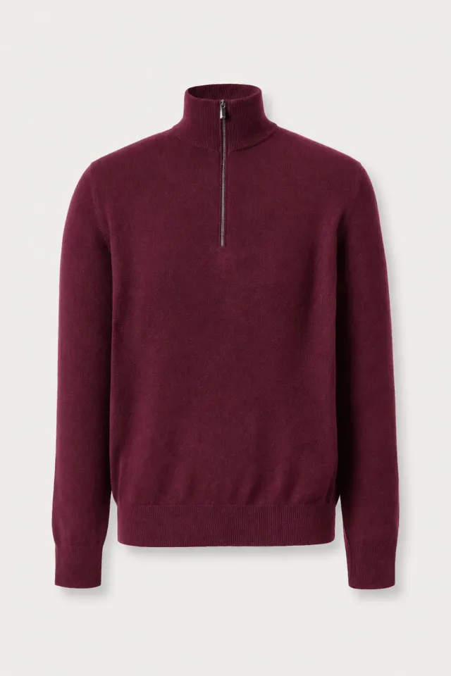 Massimo Alba Liam lupetto uomo mosto cashmere