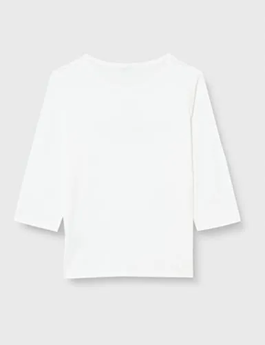 Tommy Hilfiger Open-Neck Basic maglietta donna maniche lunghe scollo aperto