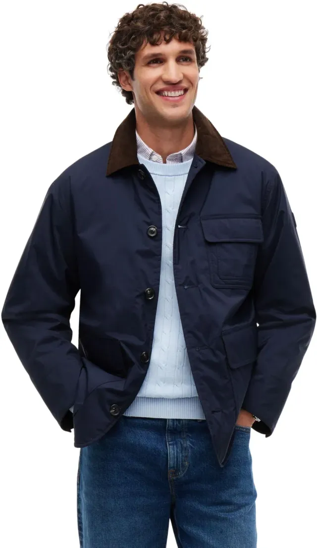 Tommy Hilfiger MW0MW45760 giacca uomo M imbottita verde