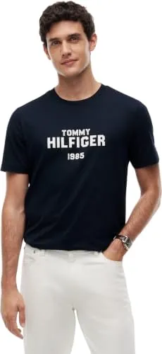 Tommy Hilfiger Brand Love MW0MW44877 t-shirt uomo cotone