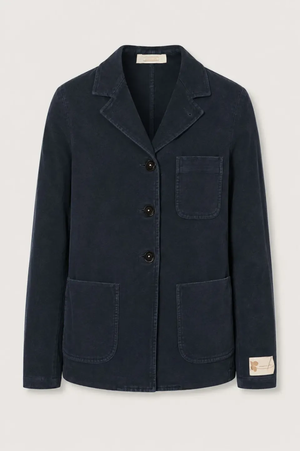 Massimo Alba Baglietto giacca cotone dark blue uomo
