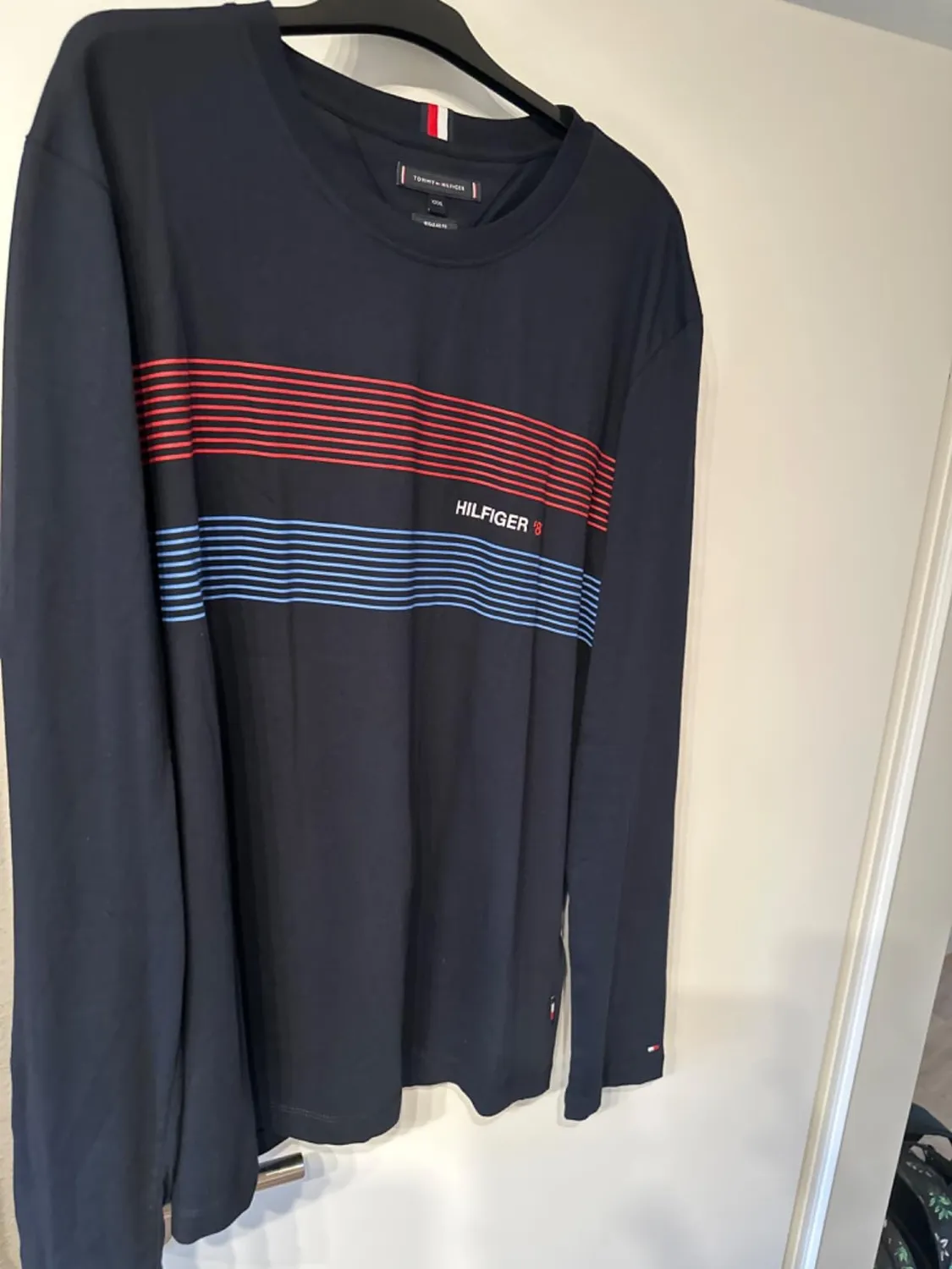 Tommy Hilfiger Chest Hilfiger 85 LS Tee maglia XL cotone
