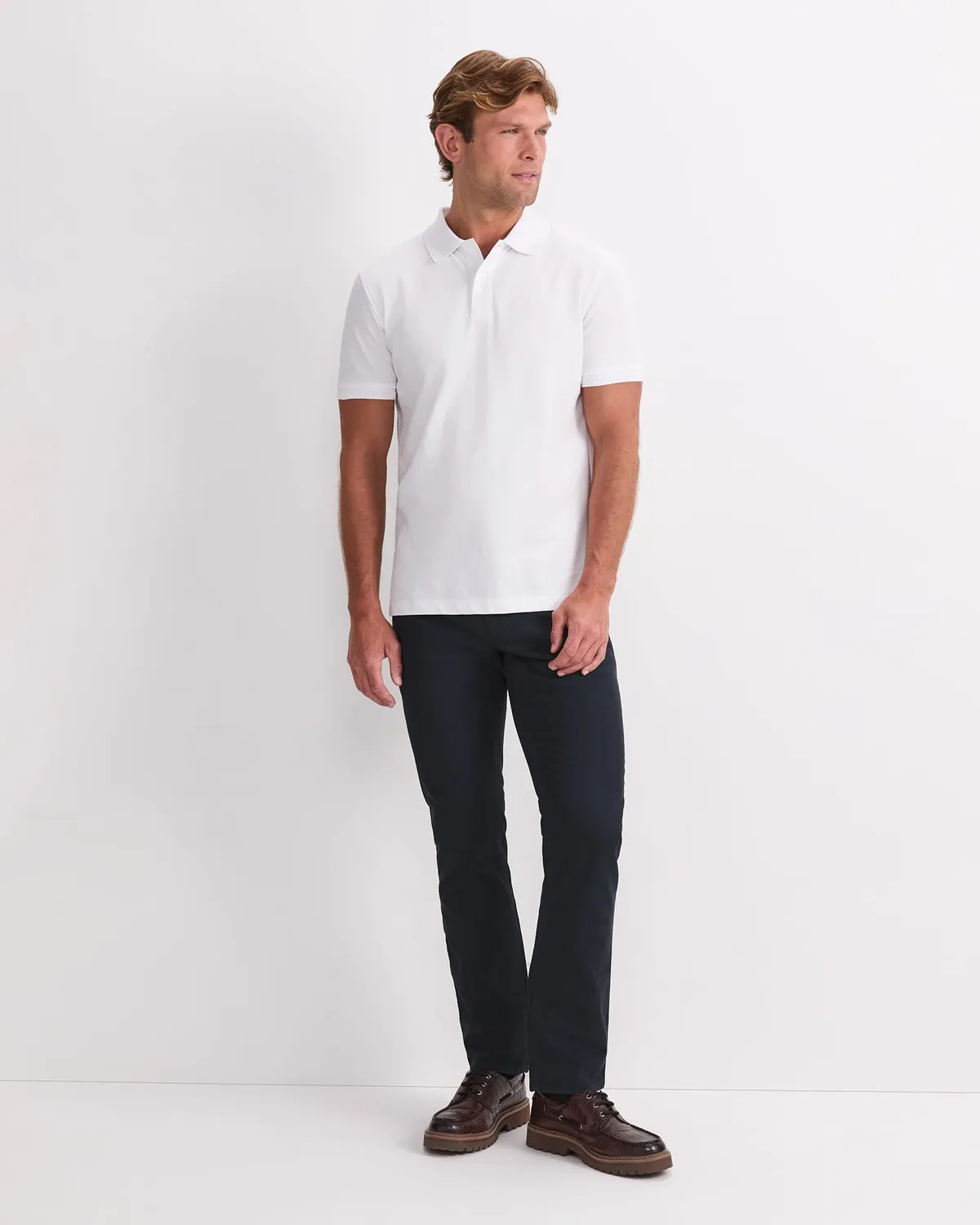 Sportscraft SC Pique Polo uomo cotone regular