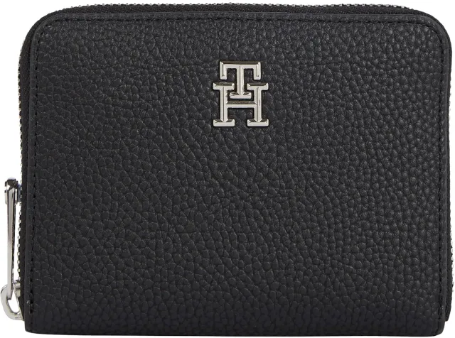 Tommy Hilfiger Emblem Portafoglio Donna Piccolo Compatto