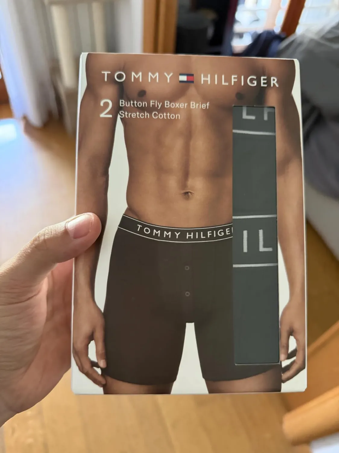 Tommy Hilfiger UM0UM03879 boxer slip L grigio x2 cotone