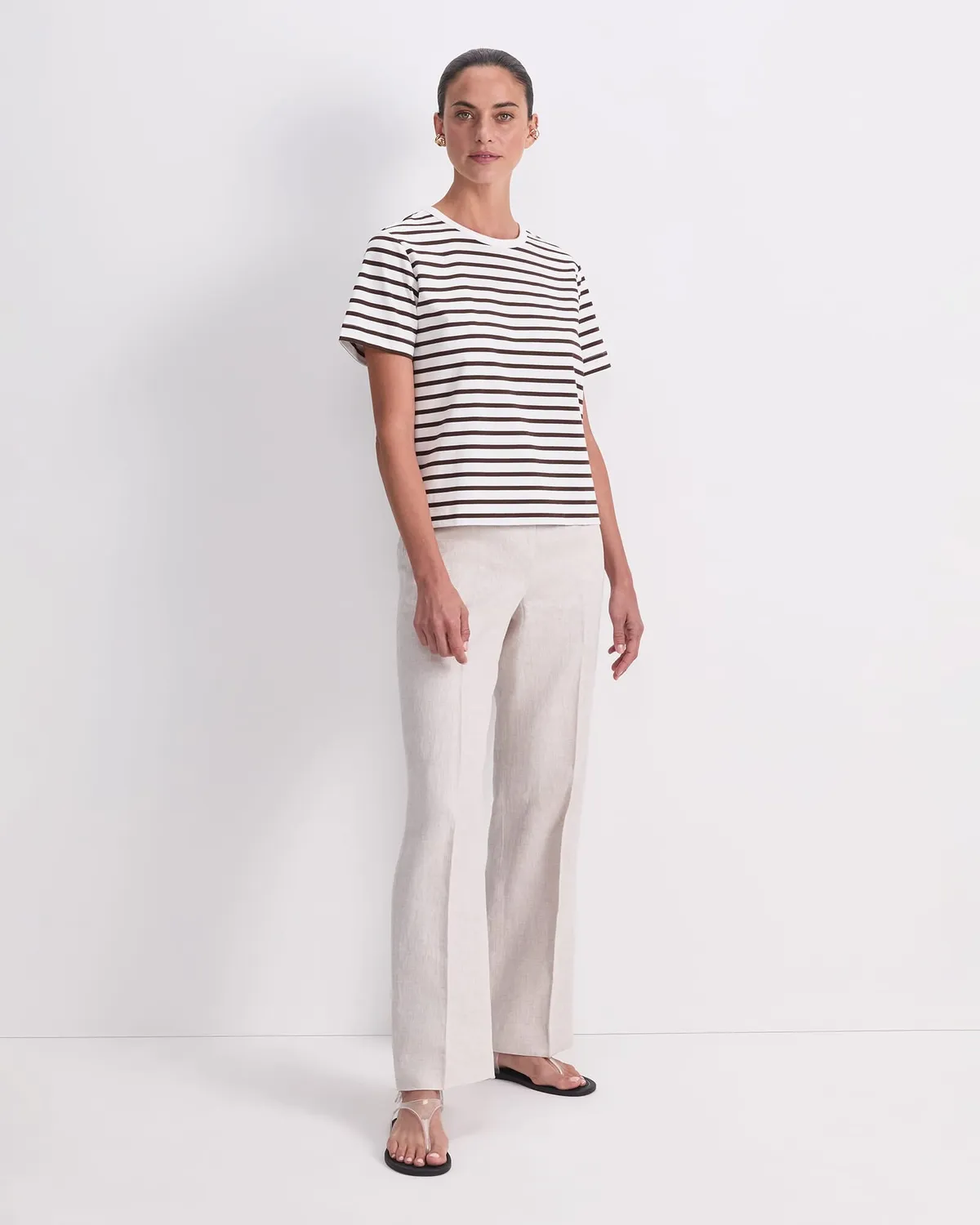 Sportscraft Karly Stripe Tee maglietta donna jersey rigato