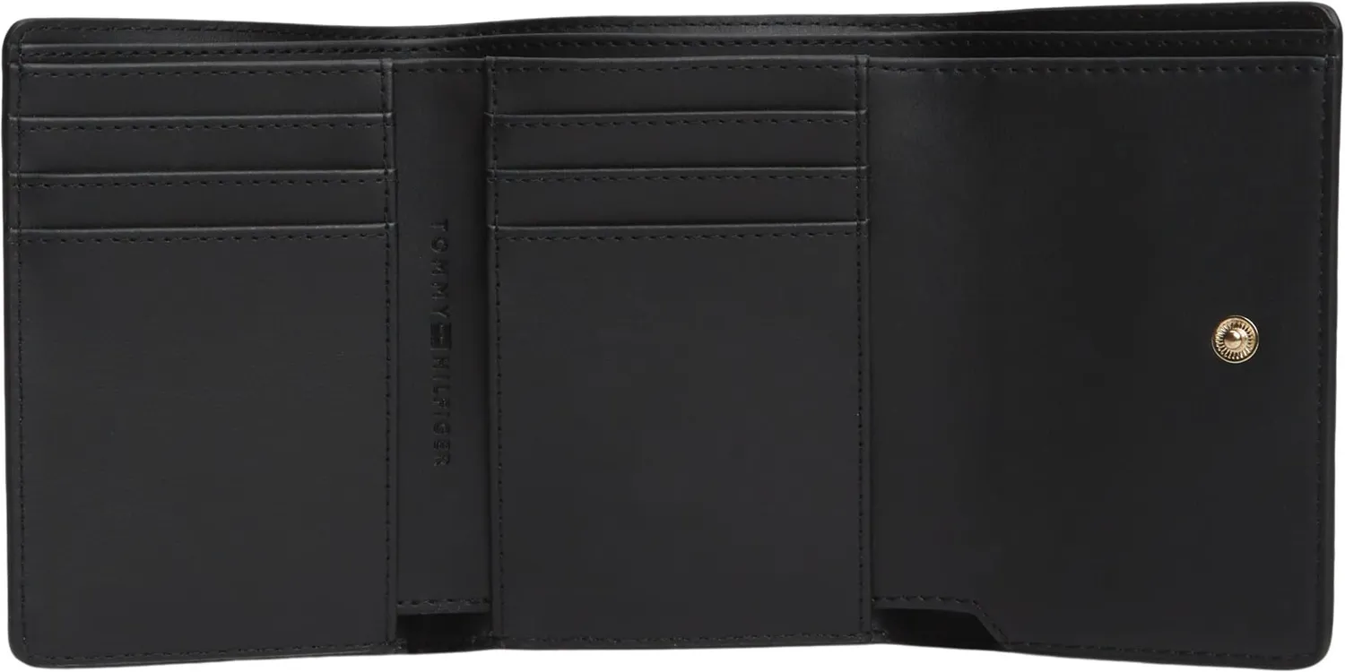 Tommy Hilfiger TH Icon Trifold Mono AW0AW18484 Portafoglio Nero