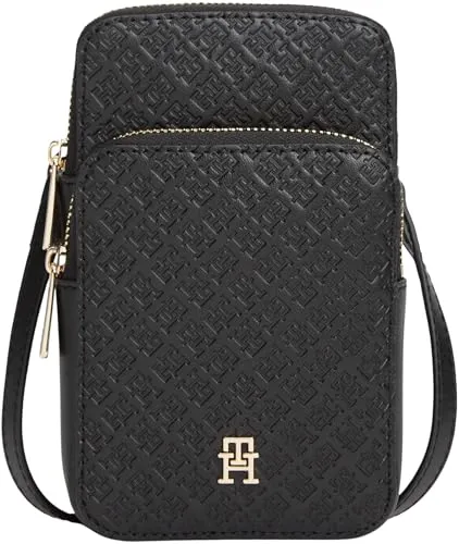 Tommy Hilfiger Icon Phone Pouch Mono AW0AW18601 nero