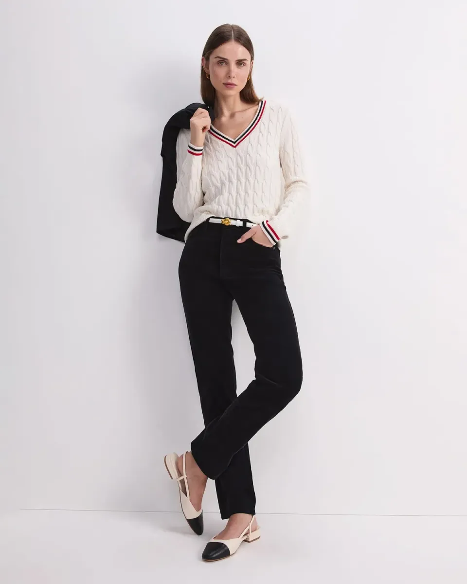 Sportscraft Cleo Straight pantaloni donna velluto