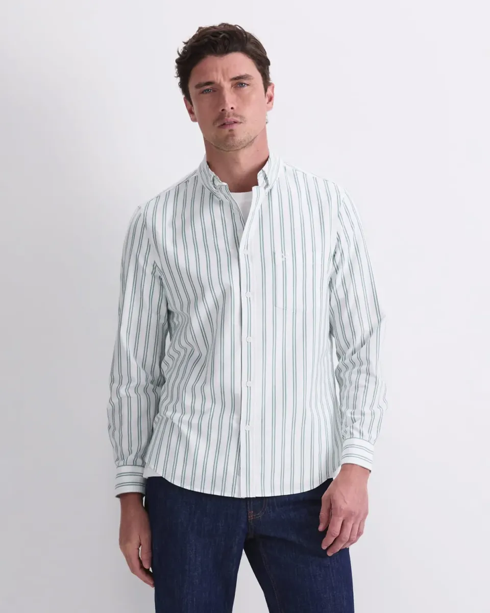 Sportscraft Oxford 208096 camicia uomo XS-XXXL riga cotone