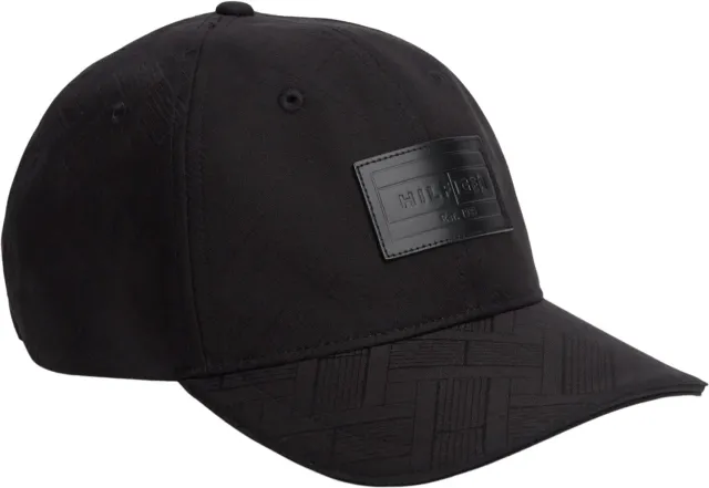 Tommy Hilfiger TH Flag Jacquard AM0AM14766 cappello nero