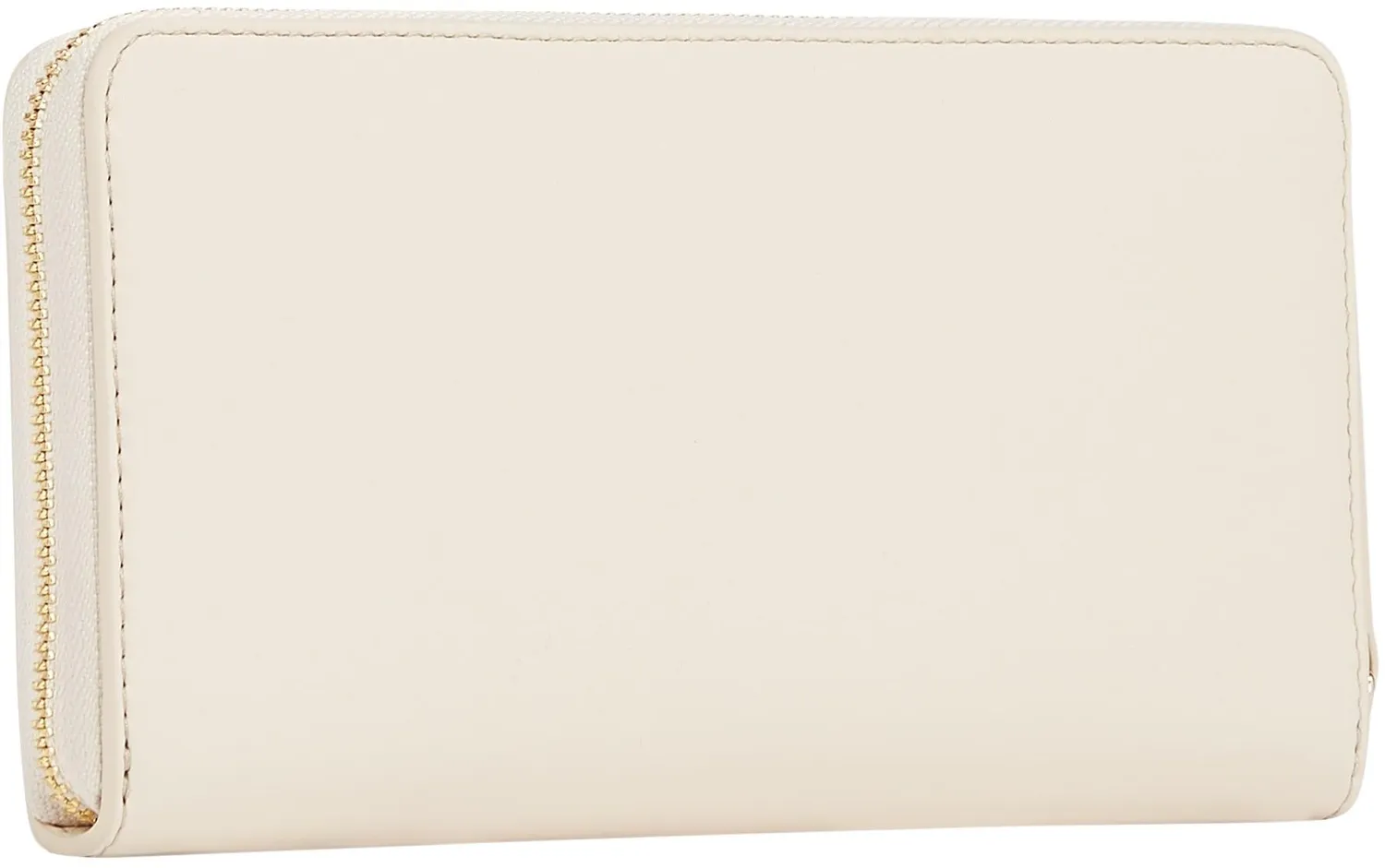 Tommy Hilfiger Logotape portafoglio donna beige con zip