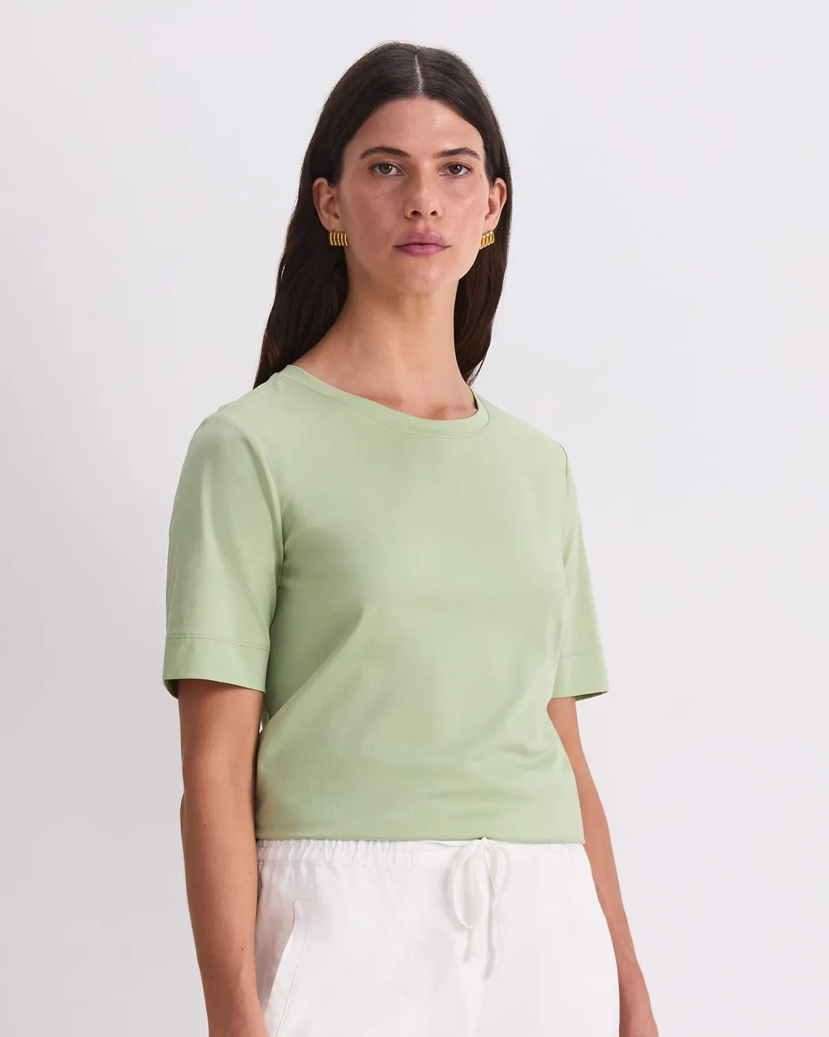Sportscraft Mercerised Cotton maglietta cotone girocollo
