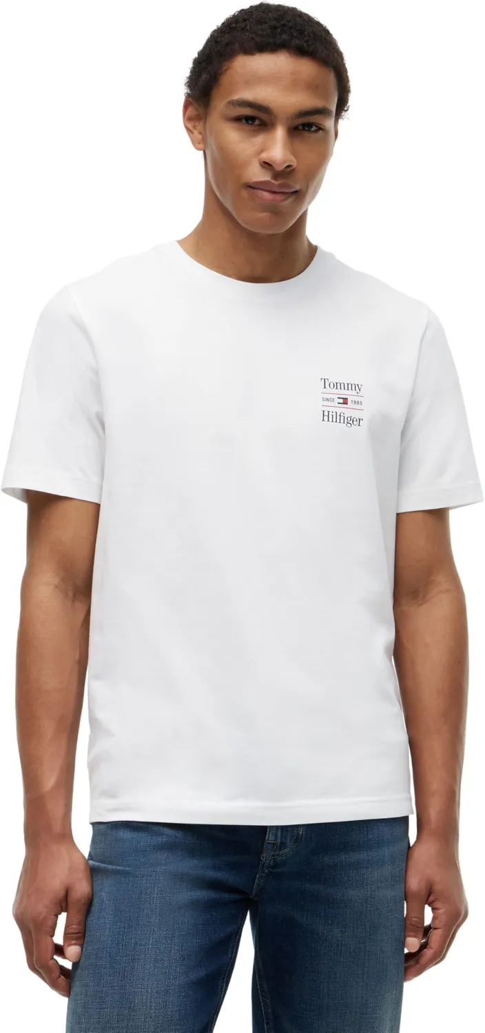 Tommy Hilfiger Chest Graphic Reg Tees MW0MW45091 t-shirt 2 pack cotone