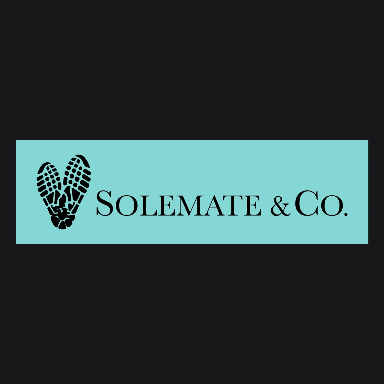 Solemate 1837 Box Logo t-shirt nera S cotone bio