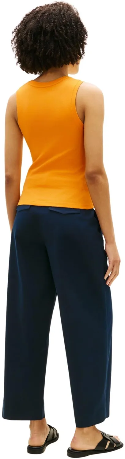 Tommy Hilfiger Slim Cody WW0WW47806 canotta donna cotone nera