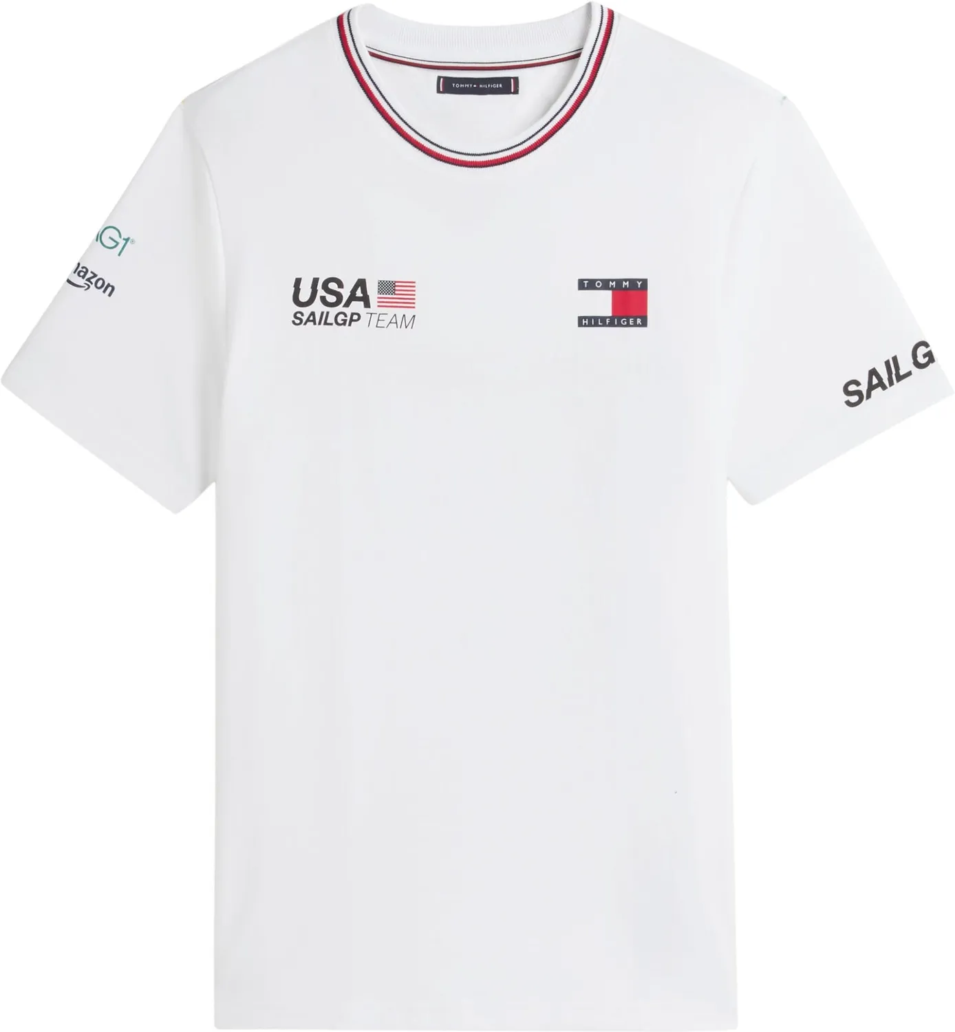 Tommy Hilfiger US SailGP Replica MW0MW44690 maglietta uomo L cotone