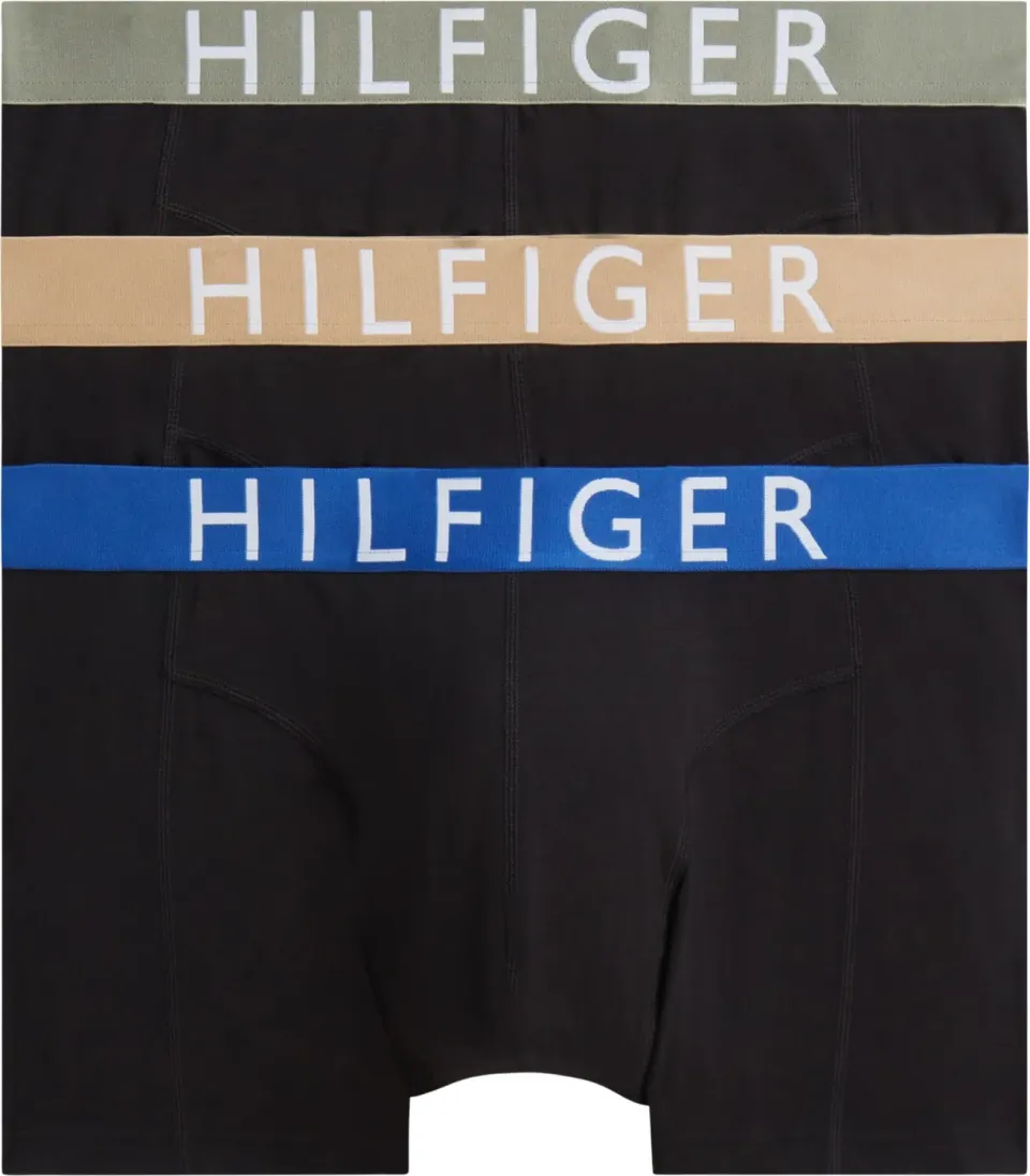 Tommy Hilfiger 3p Trunk Um0um03886 boxer uomo multicolore