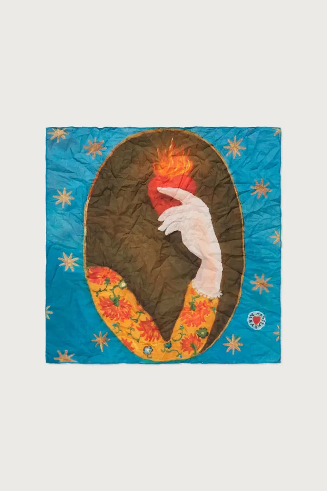 Massimo Alba Hanky1 fazzoletto cuore in cotone