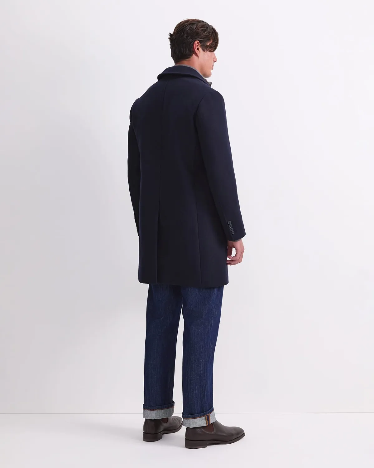 Sportscraft Micah Double Faced cappotto lana check