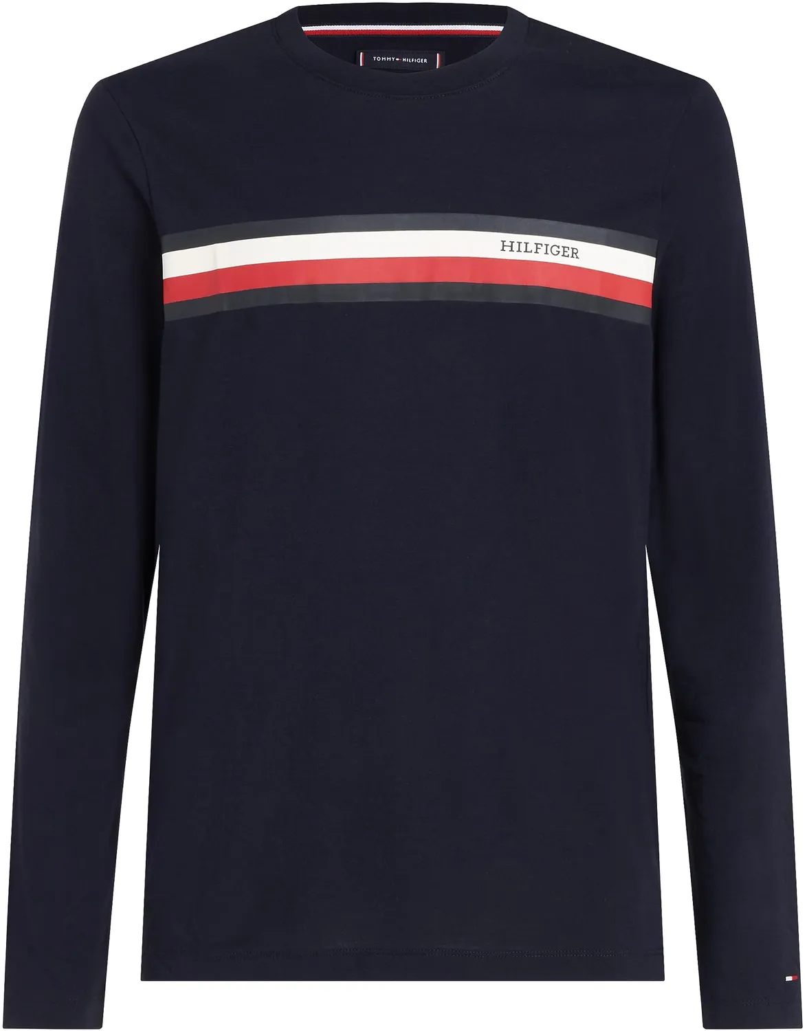 Tommy Hilfiger maglietta manica lunga uomo cotone