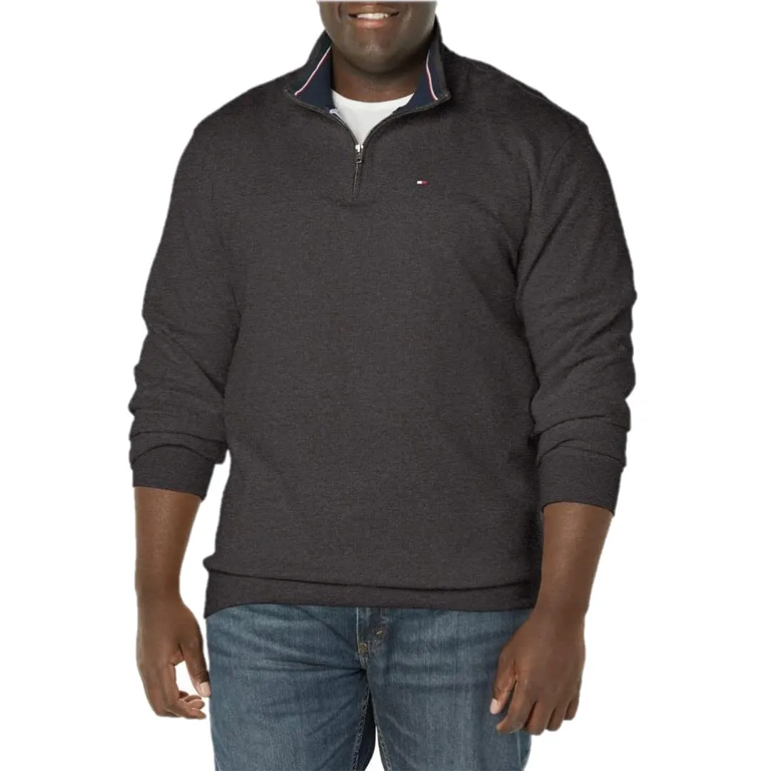 Tommy Hilfiger Bill 1/4 Zip Felpa Uomo bianco