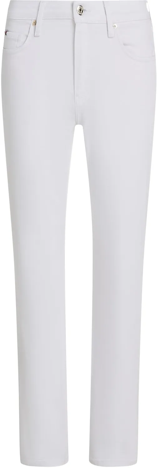 Tommy Hilfiger Classic White Straight Fit jeans donna bianchi
