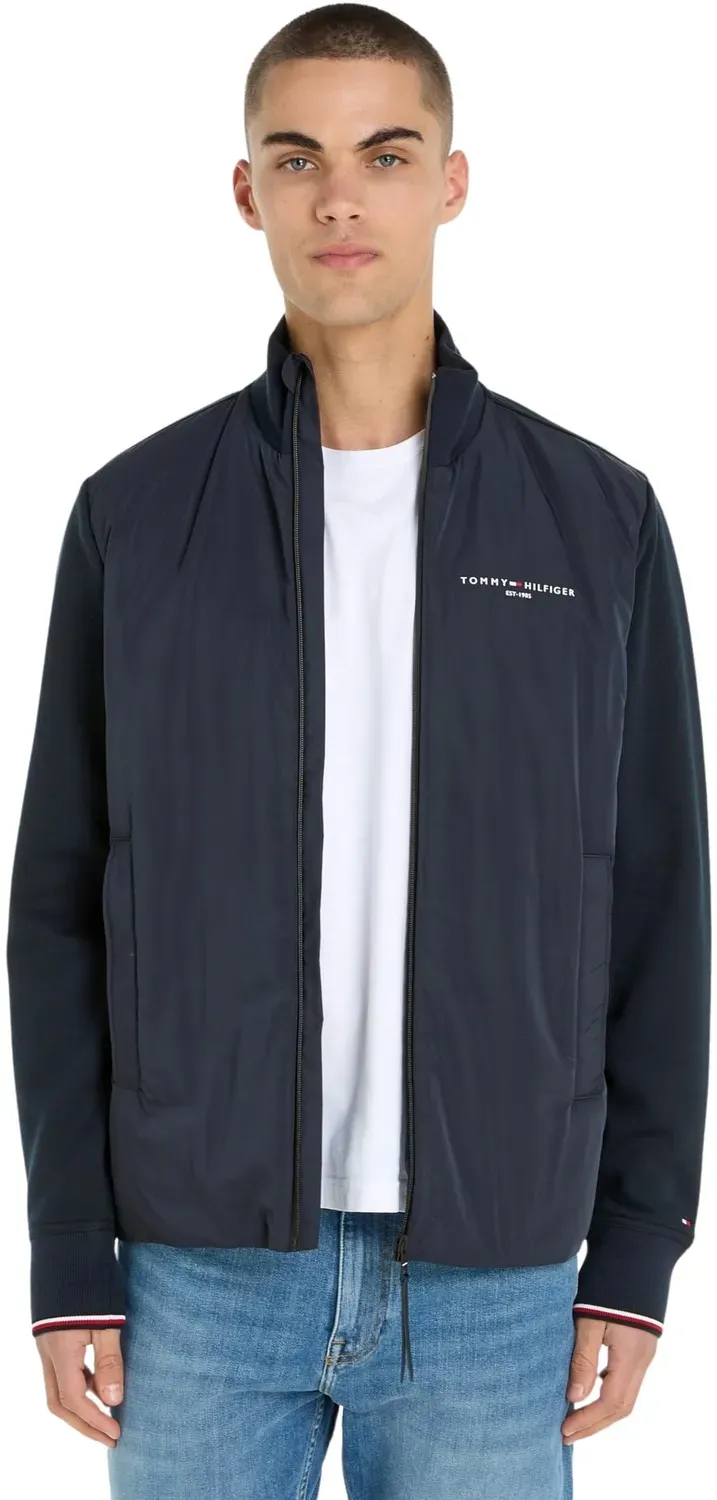 Tommy Hilfiger Logo MW0MW33652 felpa uomo XXL zip