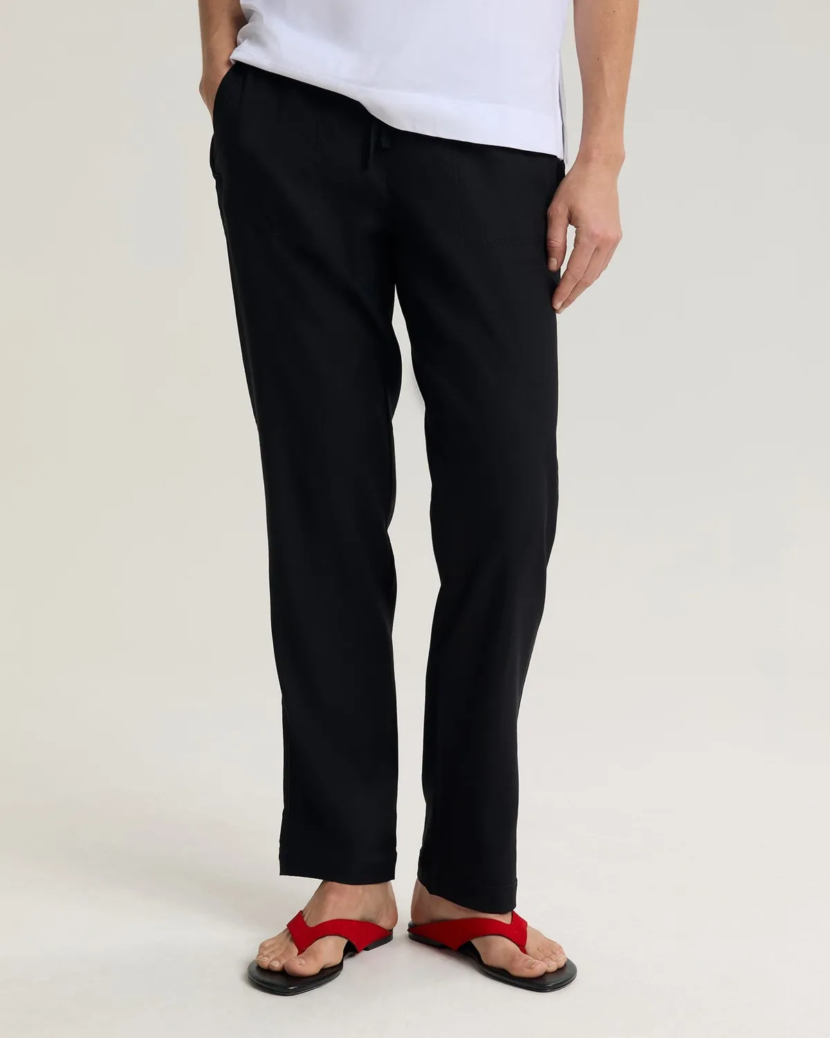 Sportscraft Rosa Linen pantaloni donna lino elasticizzato