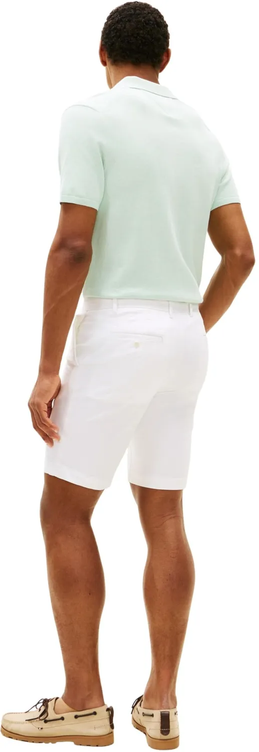 Tommy Hilfiger pantaloncini uomo cotone bermuda blu