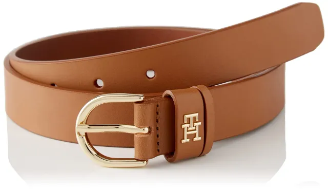 Tommy Hilfiger TH Timeless 2.5 Cintura Donna AW0AW14244 Fibbia Logo