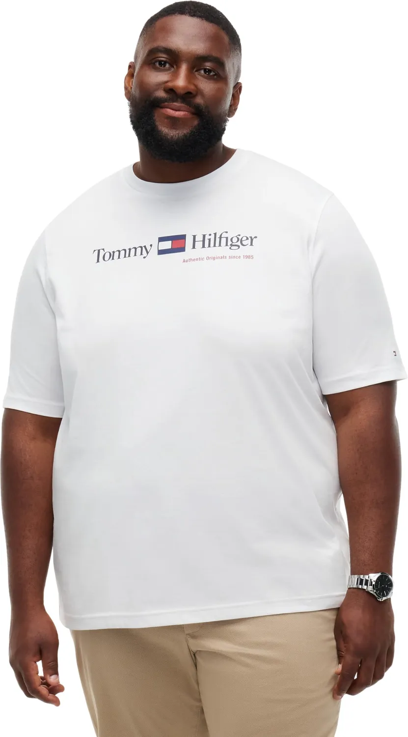 Tommy Hilfiger Brand Love t-shirt uomo nera XXL grafica RWB