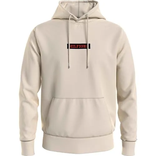 Tommy Hilfiger Flag Outline MW0MW25600 felpa con cappuccio S beige