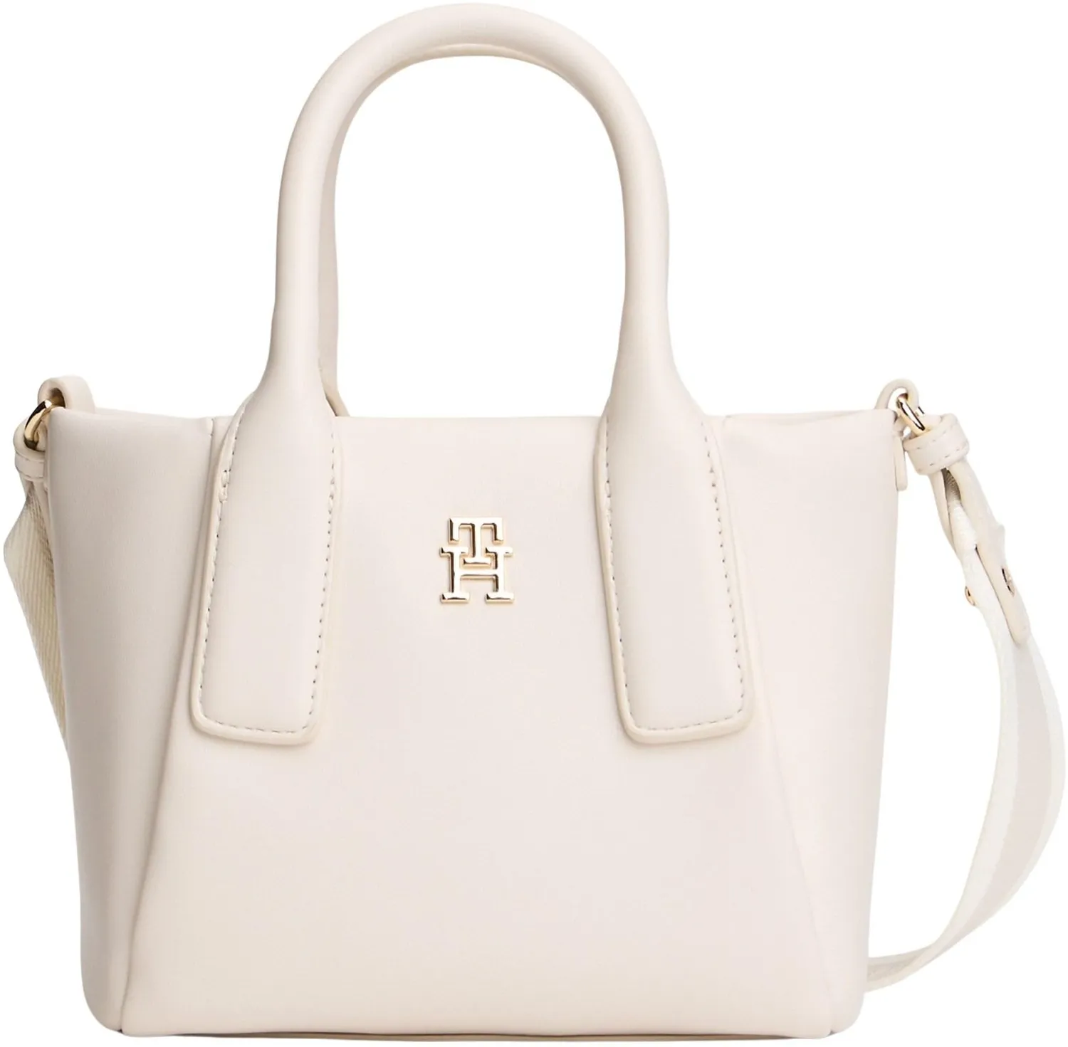 Tommy TH Essential AW0AW18371 Mini Tote Nera Donna