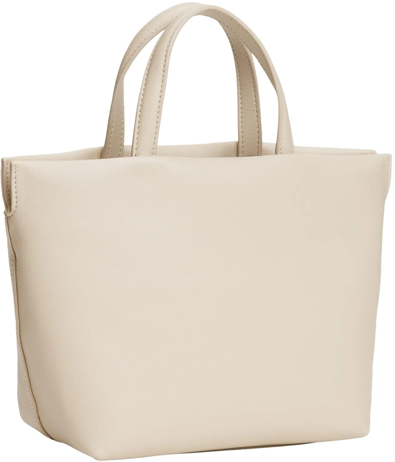 Tommy Hilfiger TH Logotape Mini Tote borsa beige Classic Beige