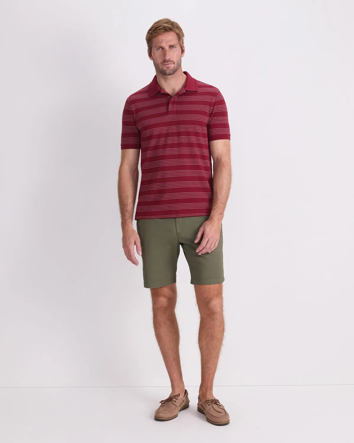 Sportscraft Pique 208181 polo uomo righe cotone regular