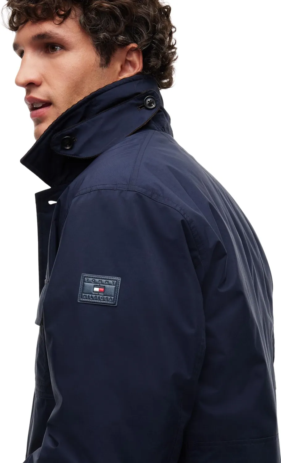 Tommy Hilfiger MW0MW45760 giacca uomo M imbottita verde