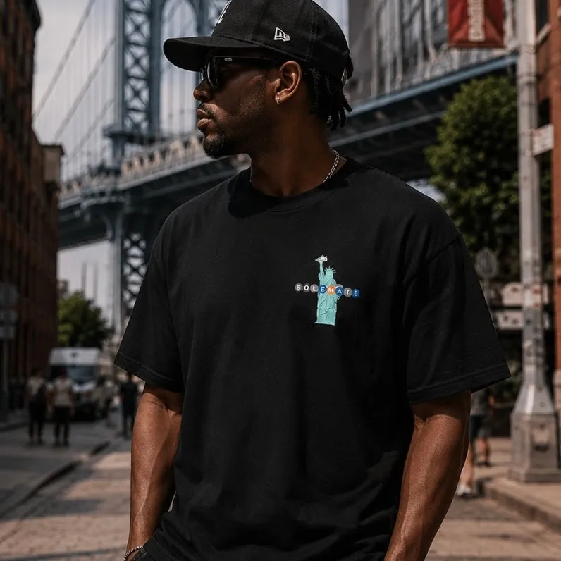 Solemate NY State of Mind t-shirt nera cotone