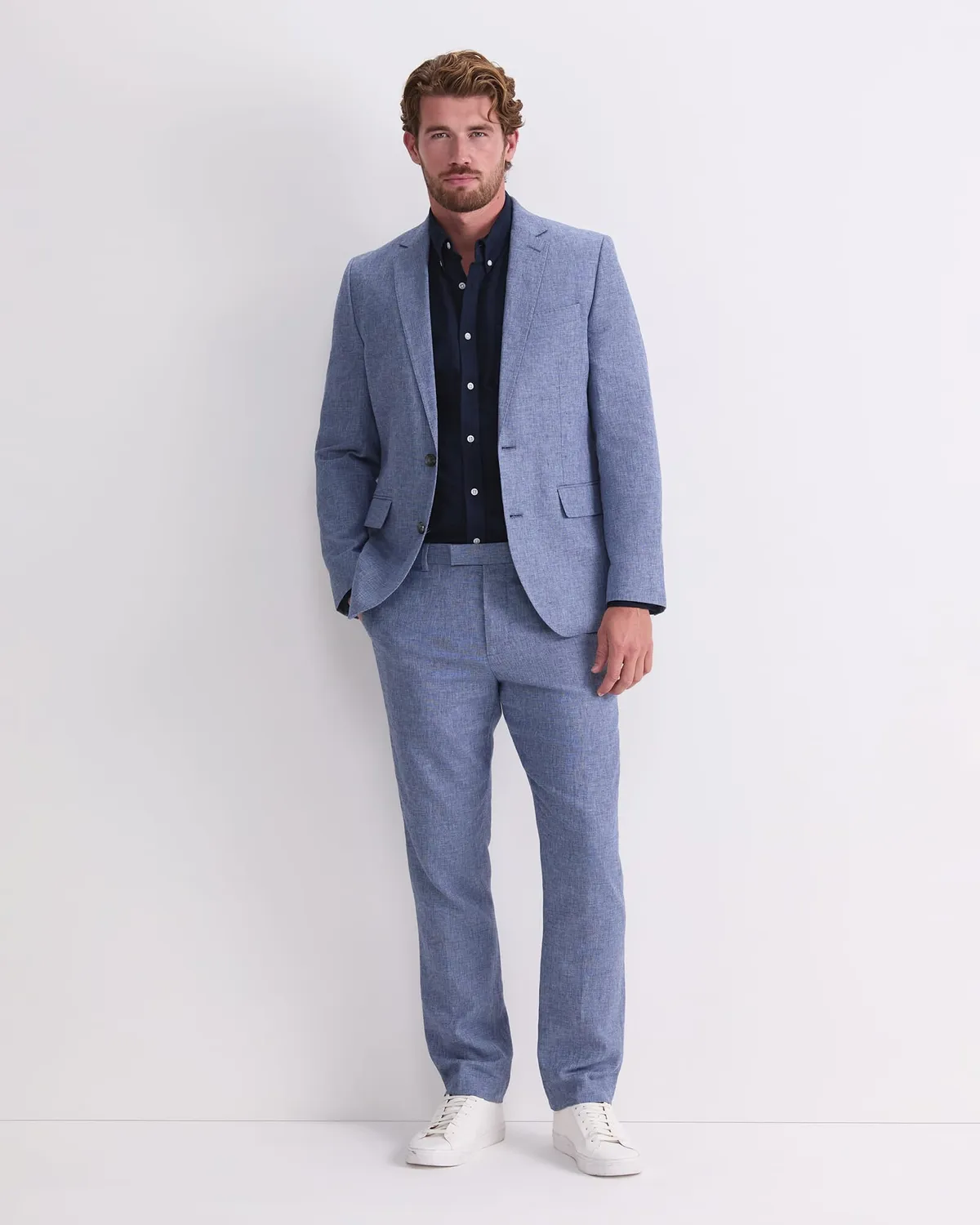 Sportscraft Ridley pantalone uomo lino e cotone
