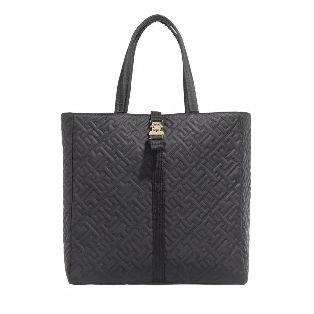 Tommy Hilfiger Th Flow Tote AW0AW14495 borsa donna nera