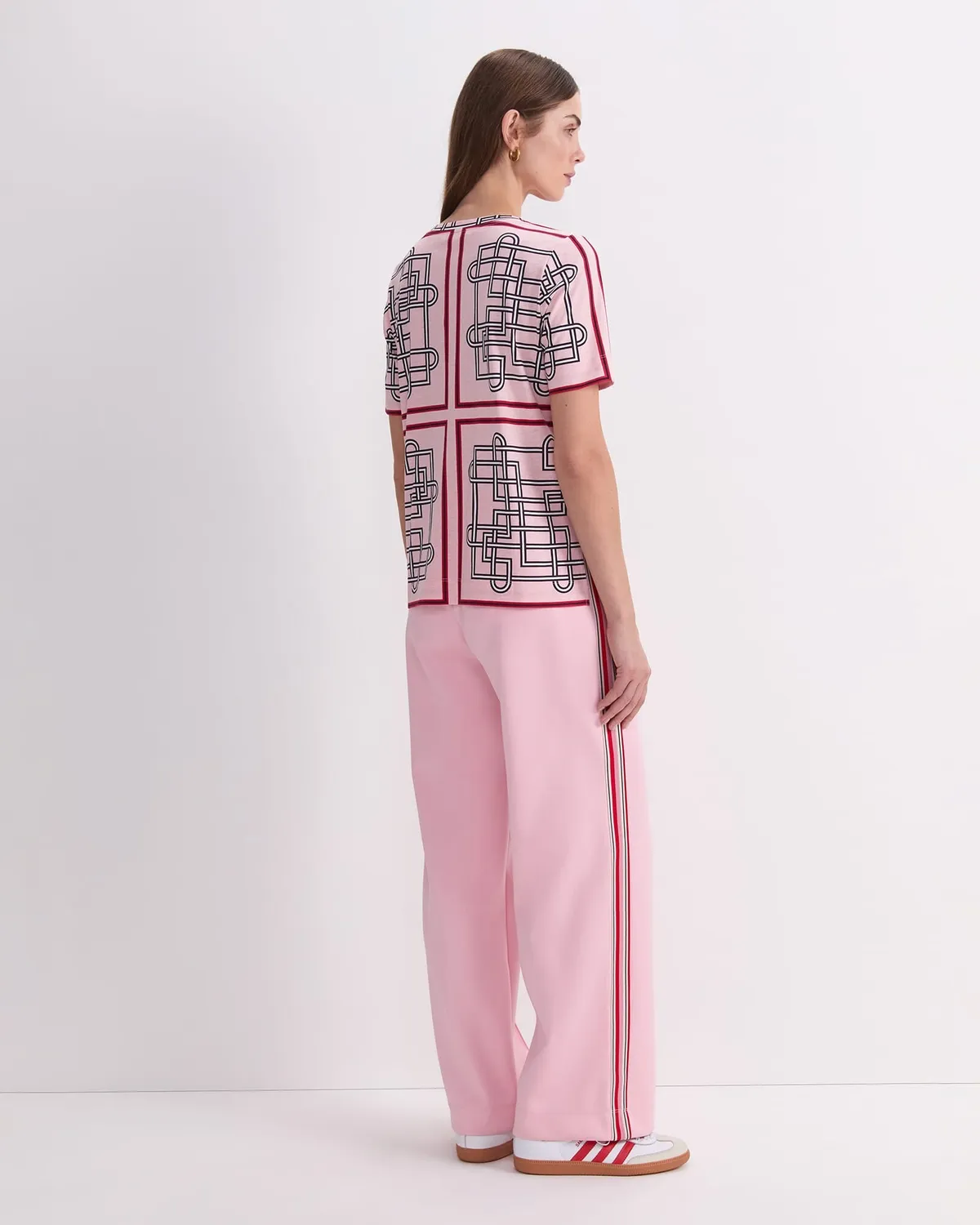 Sportscraft Rhodes Mercerised Tee t-shirt stampa foulard
